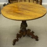 875 8078 PEDESTAL TABLE